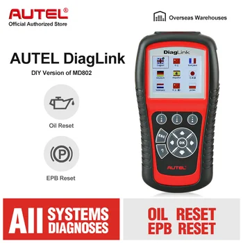Autel Diaglink OBD2 Scanner Car Diagnostic Tool All System Automotive Code Reader Scaner Auto Diagnostics Scan Tools PK MD802
Autel Diaglink OBD2 Scanner Car Diagnostic Tool All System Automotive Code Reader Scaner Auto Diagnostics Scan Tools PK MD802