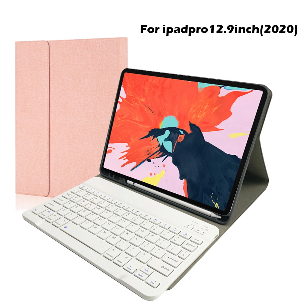 Keyboard Case For iPad Pro 12.9 Inch 2020 Tablet Case with Detachable Bluetooth Wireless USA Keyboard Protector With Pen Slot
Keyboard Case For iPad Pro 12.9 Inch 2020 Tablet Case with Detachable Bluetooth Wireless USA Keyboard Protector With Pen Slot