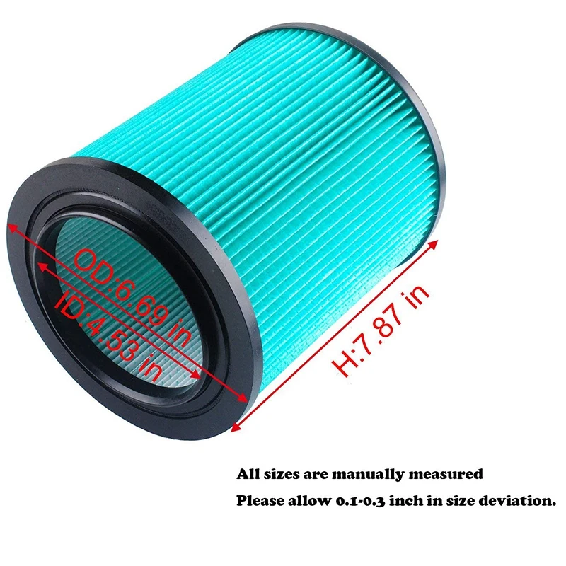 Replacement Filter for Craftsman High Efficiency Particle Air Filter- 9-17912 Wet Dry Vacuum Cartridge
Replacement Filter for Craftsman High Efficiency Particle Air Filter- 9-17912 Wet Dry Vacuum Cartridge