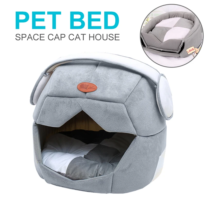 Closed Pet Cat House Space Cap Shape Foldable Dual Purpose Winter Warm Dog Nest For Small Pets No Hair Off Antistatic Cats Beds
Closed Pet Cat House Space Cap Shape Foldable Dual Purpose Winter Warm Dog Nest For Small Pets No Hair Off Antistatic Cats Beds
