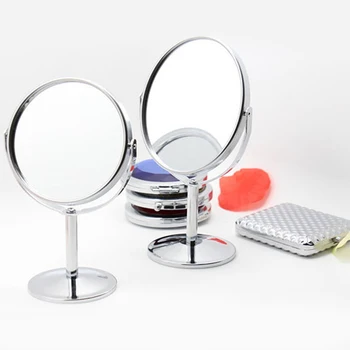 Makeup Mirror Double-side Stand Mirror Round Shape Table Desktop MirrorCountertop Base Use for Bathroom Travel
Makeup Mirror Double-side Stand Mirror Round Shape Table Desktop MirrorCountertop Base Use for Bathroom Travel