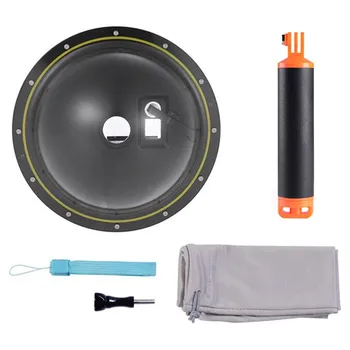 New Accessories Housing Diving Lens Dome Port Semicircular 5M Waterproof Cover with Floating Hand Grip for Gopro Hero3 4/3+
New Accessories Housing Diving Lens Dome Port Semicircular 5M Waterproof Cover with Floating Hand Grip for Gopro Hero3 4/3+