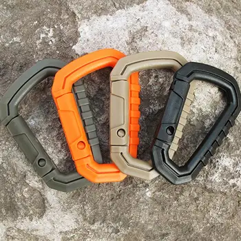 High Strength D-ring Carabiner Clip Hook Molle Webbing Backpack Buckle Snap Lock Keychain Camp Hike Mountain Climbing Outdoor
High Strength D-ring Carabiner Clip Hook Molle Webbing Backpack Buckle Snap Lock Keychain Camp Hike Mountain Climbing Outdoor