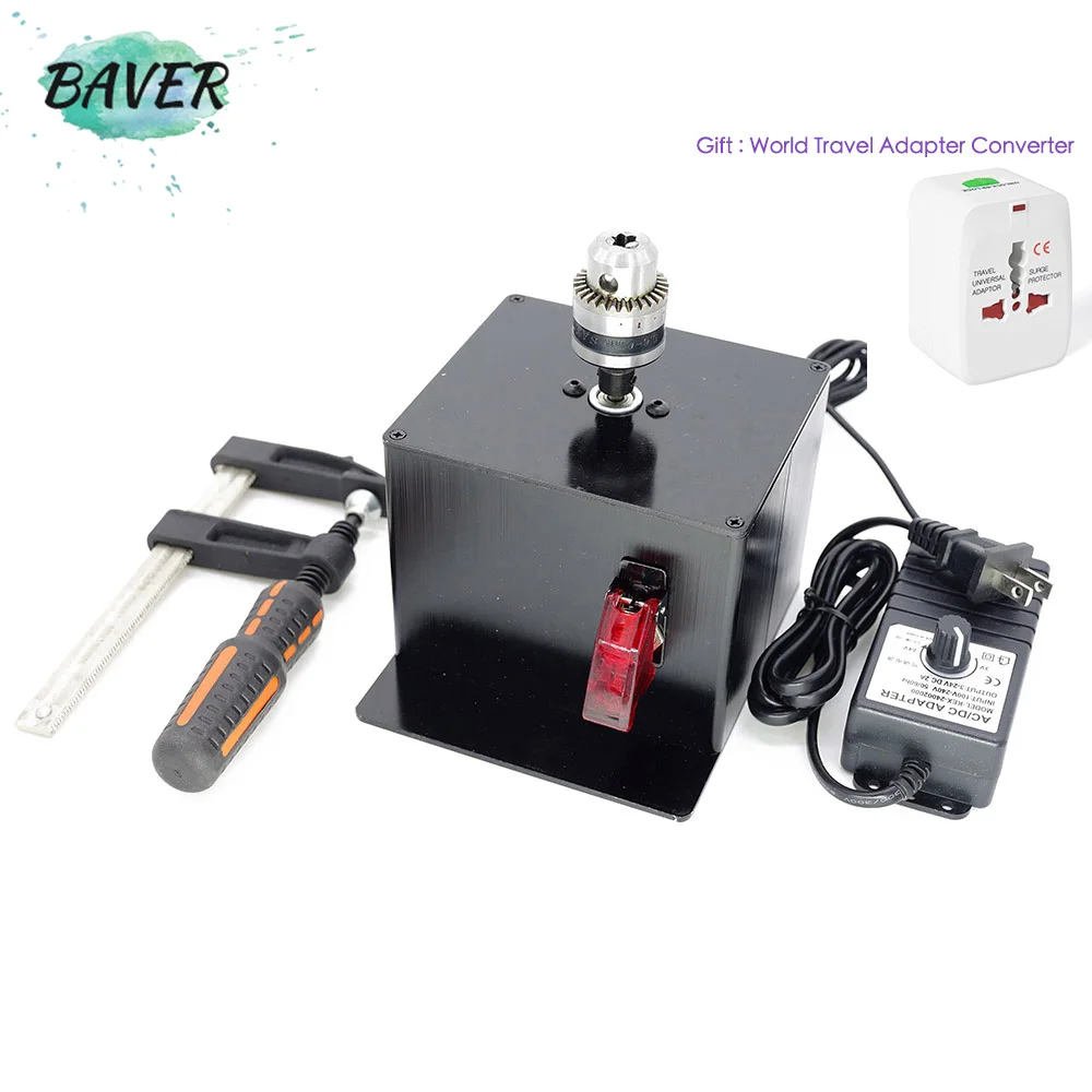 Baver Leather Craft Electric Bench Burnisher Polish Machine Set polishing Buffing Tool DIY
Baver Leather Craft Electric Bench Burnisher Polish Machine Set polishing Buffing Tool DIY