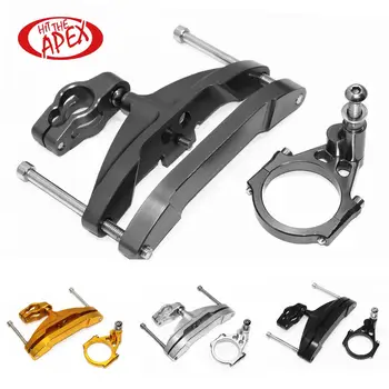 Motorcycle Stabilizer Steering Damper Bracket Mount Holder Kit Compatible for FZ1 Fazer 2006-2017 CNC Cutting Aluminum Alloy
Motorcycle Stabilizer Steering Damper Bracket Mount Holder Kit Compatible for FZ1 Fazer 2006-2017 CNC Cutting Aluminum Alloy
