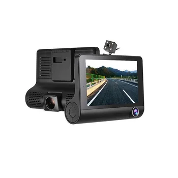 Driving Recorder 4-Inch Three-Transcription Lens Night Vision High-definition Front and Back Hidden-1080p Car Mounted Wide-angle
Driving Recorder 4-Inch Three-Transcription Lens Night Vision High-definition Front and Back Hidden-1080p Car Mounted Wide-angle
