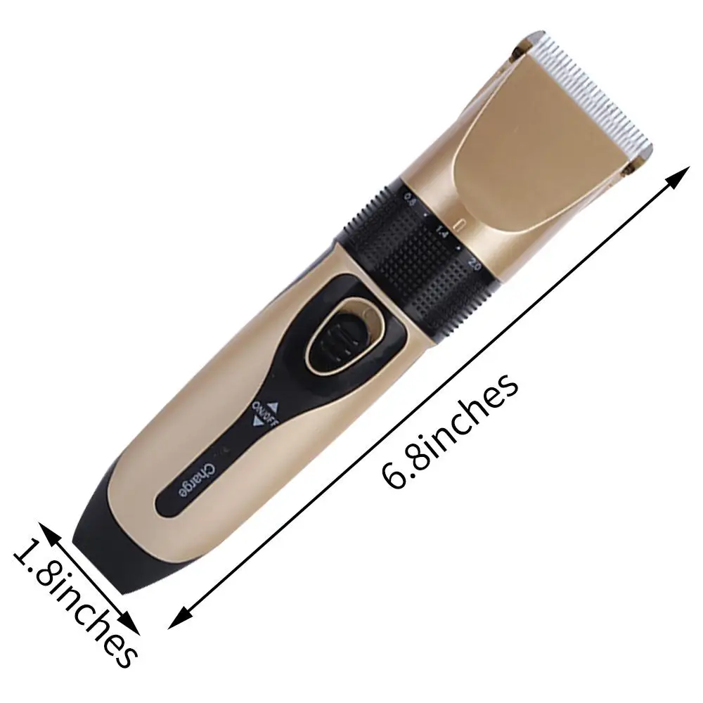 Dog Shaver Pet Hair Trimmer Titanium Ceramic Tools Comb Puppy Grooming Clipper Cat Hair Cutter Useful Rechargeable Electric
Dog Shaver Pet Hair Trimmer Titanium Ceramic Tools Comb Puppy Grooming Clipper Cat Hair Cutter Useful Rechargeable Electric