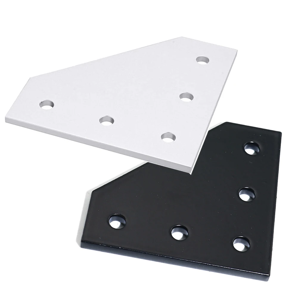 4pcs 20x20 with 5 Holes 90 Degree Joint Board Plate Corner Angle Bracket Connection Joint Strip for Aluminum Profile 2020
4pcs 20x20 with 5 Holes 90 Degree Joint Board Plate Corner Angle Bracket Connection Joint Strip for Aluminum Profile 2020