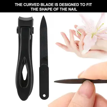 2Pcs/Set Large Stainless Steel Nail Clipper Finger Cutter Trimmer Nail File Pedicure Manicure Tool Nail Art Manicure Clipper Set
2Pcs/Set Large Stainless Steel Nail Clipper Finger Cutter Trimmer Nail File Pedicure Manicure Tool Nail Art Manicure Clipper Set