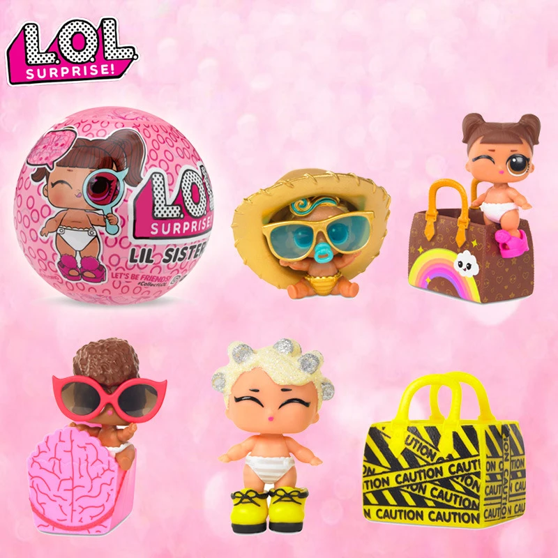 LOL Surprise Dolls Genuine Original Demolition Ball Fourth Generation Sisters Doll Girl Toy for Children Gift 2S62
LOL Surprise Dolls Genuine Original Demolition Ball Fourth Generation Sisters Doll Girl Toy for Children Gift 2S62