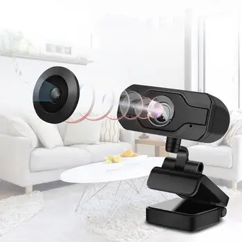 Kuulee HD Webcam Mini Computer PC WebCamera Anti-peeping Rotatable Camera For Live Broadcast Video Conference Work
Kuulee HD Webcam Mini Computer PC WebCamera Anti-peeping Rotatable Camera For Live Broadcast Video Conference Work