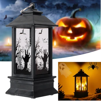 Halloween Decoration Props Led Candle Light Vintage Castle Ghost Witch Pumpkin Lantern Flame Lamp Scary Halloween Party Supplies
Halloween Decoration Props Led Candle Light Vintage Castle Ghost Witch Pumpkin Lantern Flame Lamp Scary Halloween Party Supplies