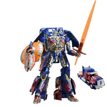 Transformers 4 Movie Version 28.5cm Leadership Metallic Sword and Shield Optimus Prime PVC Action & Toy Figures
Transformers 4 Movie Version 28.5cm Leadership Metallic Sword and Shield Optimus Prime PVC Action & Toy Figures