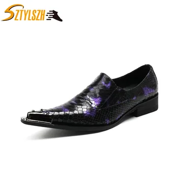 Men's Business Dress Shoes Italian Formal Office Footwear Elegant Wedding Party Oxford Genuine Leather Shoes Zapatillas Hombre 
Men's Business Dress Shoes Italian Formal Office Footwear Elegant Wedding Party Oxford Genuine Leather Shoes Zapatillas Hombre