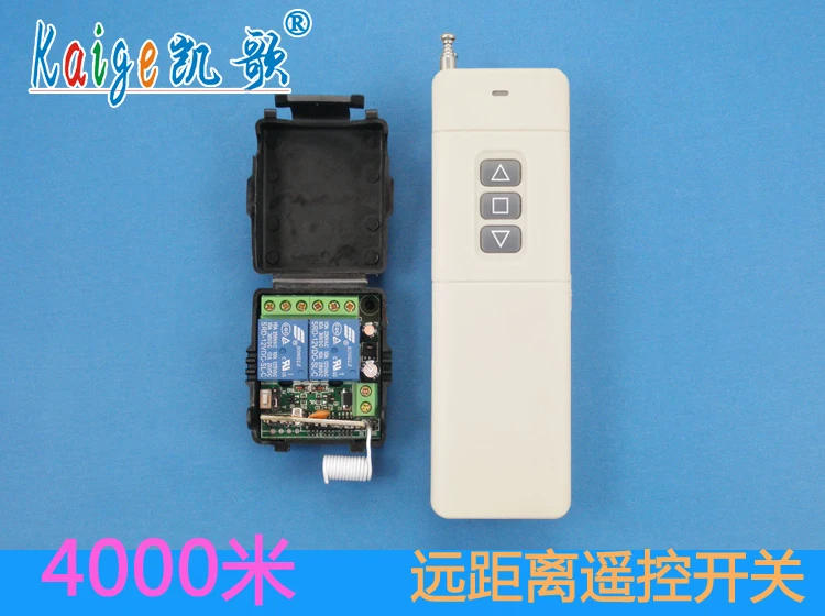 New 12v wireless remote control switch module 2 way controller 4000 meters long distance 12 volt | Инструменты
