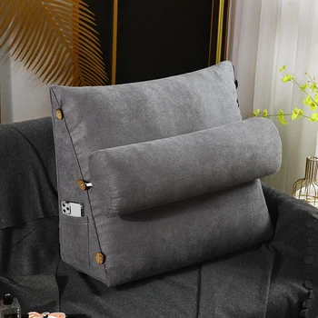 Velvet Triangular Backrest pillow Cushion Adjustable height For Sofa Cushions For Bed Rest Pillow Back Support body pillow
Velvet Triangular Backrest pillow Cushion Adjustable height For Sofa Cushions For Bed Rest Pillow Back Support body pillow