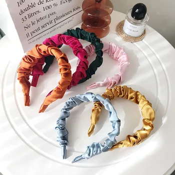 New Fashion Womens Fashion Wide Fold Hairband Headband Lady Elegant Solid Color Stain Hair Band Hair Ornaments for Female Girls
New Fashion Womens Fashion Wide Fold Hairband Headband Lady Elegant Solid Color Stain Hair Band Hair Ornaments for Female Girls