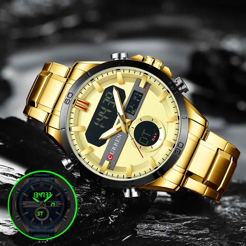 Часы мужские кварцевые водонепроницаемые в стиле милитари 2021 | Наручные часы