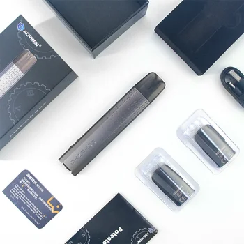 Advken Potento Pod KIT with 560mah Battery & 2.5ml Pod Cartridge Side Filling Design Electronic Cigarette Vape Kit
Advken Potento Pod KIT with 560mah Battery & 2.5ml Pod Cartridge Side Filling Design Electronic Cigarette Vape Kit