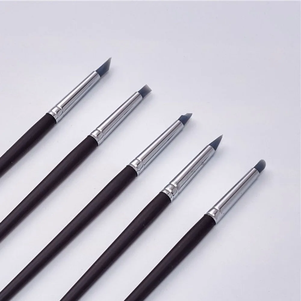 Rubber Tip Paint Brushes Clay Tools Grey Head culpture Pottery Color Shaping Blending Drawing Modeling Remove Fingerprints Hot
Rubber Tip Paint Brushes Clay Tools Grey Head culpture Pottery Color Shaping Blending Drawing Modeling Remove Fingerprints Hot