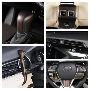 Wood Grain Look Interior Refit Kit Left Central Control Strip / Rear Air AC Panel Cover Trim Fit For Toyota Camry 2018 2019 2020
Wood Grain Look Interior Refit Kit Left Central Control Strip / Rear Air AC Panel Cover Trim Fit For Toyota Camry 2018 2019 2020