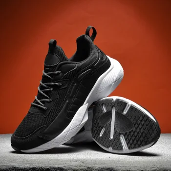 Men's tide shoes 2020 spring and summer new breathable net black and white Korean version of large size men's sneakers
Men's tide shoes 2020 spring and summer new breathable net black and white Korean version of large size men's sneakers