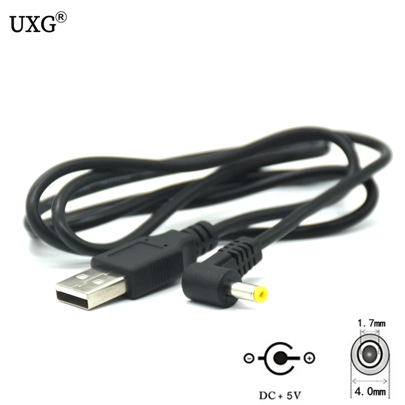 2A DC power plug USB convert to 4.0*1.7mm/DC 4017 Jack with cord connector cable 1M Black & White
2A DC power plug USB convert to 4.0*1.7mm/DC 4017 Jack with cord connector cable 1M Black & White