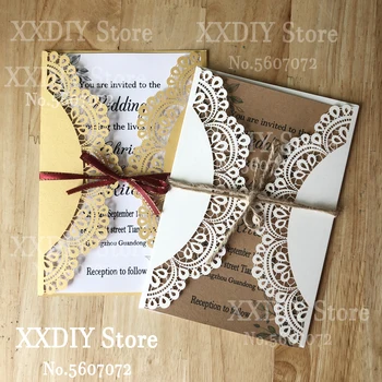 Customize Invitation Cards Flower Pattern Laser Cut Wedding Greeting Business Party Cards with Stickers & envelopes
Customize Invitation Cards Flower Pattern Laser Cut Wedding Greeting Business Party Cards with Stickers & envelopes