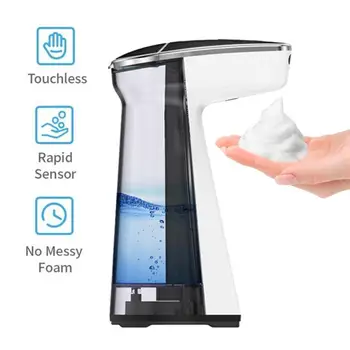 300/350/500ml Thermometer Automatic Sensor Soap Dispenser Hand Washer Non-contact&Manual Soap Dispenser Bathroom Kitchen Tool
300/350/500ml Thermometer Automatic Sensor Soap Dispenser Hand Washer Non-contact&Manual Soap Dispenser Bathroom Kitchen Tool