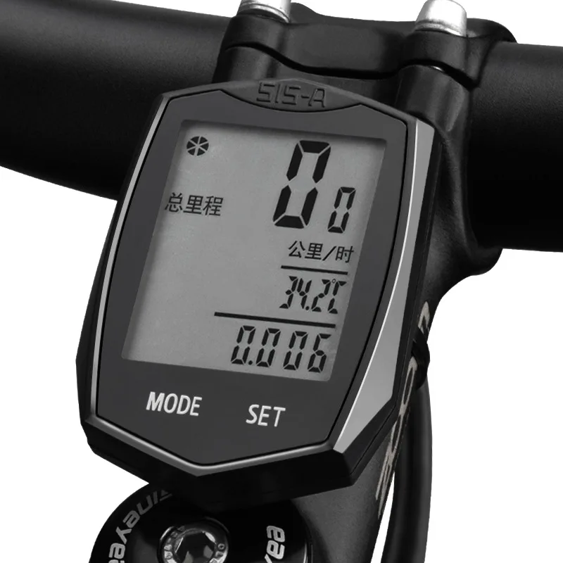 Wireless Bike Speedometer Waterproof Cycle Cycling Odometer LED Bicycle Computer
Wireless Bike Speedometer Waterproof Cycle Cycling Odometer LED Bicycle Computer