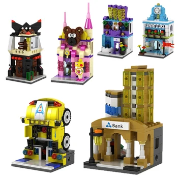 LEQUMOC Friends City Buildings Bank Hospital Kids Toys Building Blocks Creator Assemble Compatible City Blocks Street View Model 
LEQUMOC Friends City Buildings Bank Hospital Kids Toys Building Blocks Creator Assemble Compatible City Blocks Street View Model