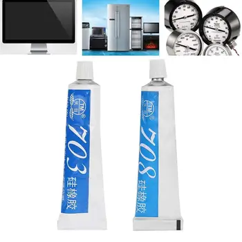 1PC 708/703 Fixed High Temperature Resistant Silicone Insulated Silicone Waterproof Sealing Glue Thermal Conductive Rubber O2J9
1PC 708/703 Fixed High Temperature Resistant Silicone Insulated Silicone Waterproof Sealing Glue Thermal Conductive Rubber O2J9