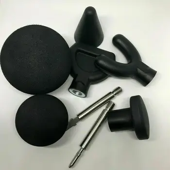 6PCS Jigsaw Massage Adapter Bit Percussion Attachment Tool for Deep Tissue Trigger Point Massage Tips with 2 Rods
6PCS Jigsaw Massage Adapter Bit Percussion Attachment Tool for Deep Tissue Trigger Point Massage Tips with 2 Rods