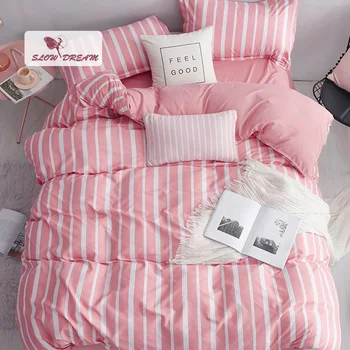 SlowDream Pink Girl Bedding Set Home Decorative Duvet Cover Fashion Bed Linen Set Bedclothes Flat Sheet Double Size Queen King
SlowDream Pink Girl Bedding Set Home Decorative Duvet Cover Fashion Bed Linen Set Bedclothes Flat Sheet Double Size Queen King