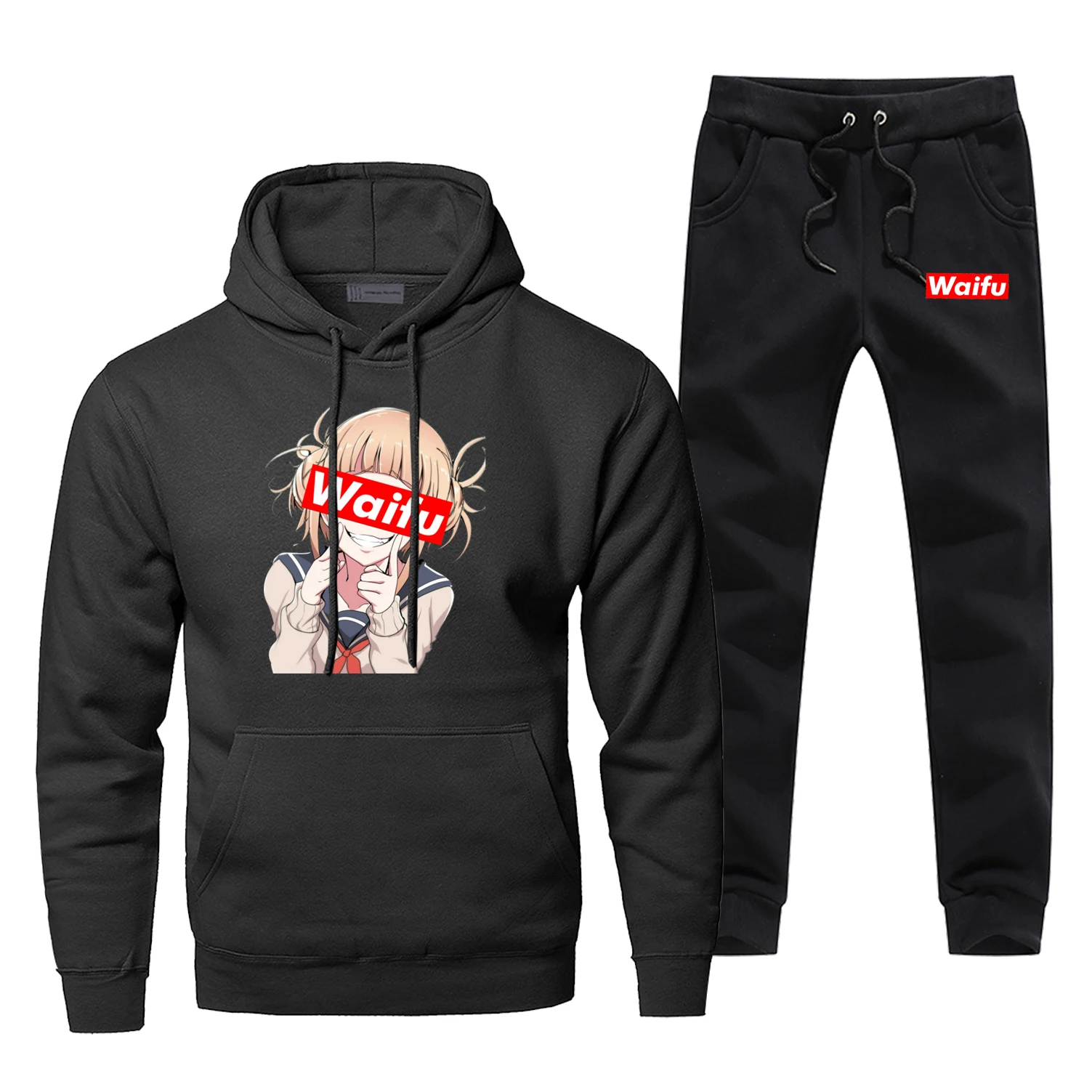 Waifu Men Hoodie Male Pants Set Sweatshirt Japan Anime Mens Hoodies Sweatshirts Sets Two Piece Pant Pullover 2Pcs Harajuku Coat
Waifu Men Hoodie Male Pants Set Sweatshirt Japan Anime Mens Hoodies Sweatshirts Sets Two Piece Pant Pullover 2Pcs Harajuku Coat