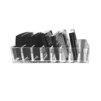 Practical Clear Acrylic Makeup Arrangement Storage Box Lipstick Holder Transparent Multi-Slots Desktop Cosmetic Organizer
Practical Clear Acrylic Makeup Arrangement Storage Box Lipstick Holder Transparent Multi-Slots Desktop Cosmetic Organizer