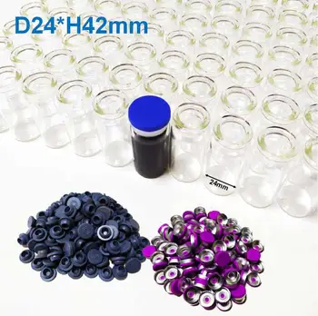 100pcs 10ml Clear Glass Vial With Flip Off Caps & Stopper Small Bottles Experimental Test Liquid Containers Wishing Bottles
100pcs 10ml Clear Glass Vial With Flip Off Caps & Stopper Small Bottles Experimental Test Liquid Containers Wishing Bottles