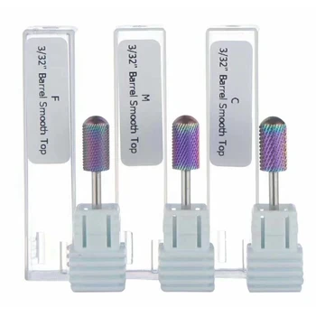 1pc Box Round Cylinder Shaped Tungsten Carbide Alloy Bits Color Plating Ceramic Milling Colorful Rainbow Nail Drill Bit Tools
1pc Box Round Cylinder Shaped Tungsten Carbide Alloy Bits Color Plating Ceramic Milling Colorful Rainbow Nail Drill Bit Tools