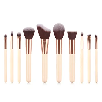 10 makeup brush sets, eye shadow powder, blush eyebrow brush, makeup foundation, brush brush, full set of beauty brush tools.
10 makeup brush sets, eye shadow powder, blush eyebrow brush, makeup foundation, brush brush, full set of beauty brush tools.