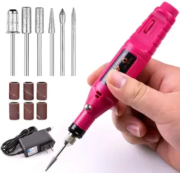 1 Set Professional Electric Nail Drill Machine Manicure Machine Pedicure Drill Set Ceramic Nail File Nail Drill Equipment Tools
1 Set Professional Electric Nail Drill Machine Manicure Machine Pedicure Drill Set Ceramic Nail File Nail Drill Equipment Tools