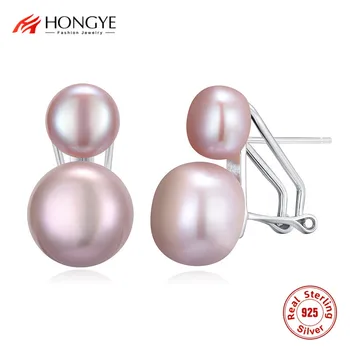 HONGYE 925 Sterling Silver Women Earrings For Wedding Natural Freshwater Pearl Earrings Double White Pearl Drop Earring Femme
HONGYE 925 Sterling Silver Women Earrings For Wedding Natural Freshwater Pearl Earrings Double White Pearl Drop Earring Femme