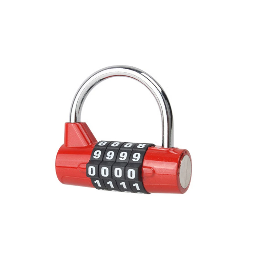 10pcs Coded Lock 4 Digit Password Safety Lock Wide Shackle Combination Padlock Combination Travel Security Safely Code Lock 
10pcs Coded Lock 4 Digit Password Safety Lock Wide Shackle Combination Padlock Combination Travel Security Safely Code Lock