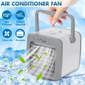 Mini Portable Air Conditioner USB Conditioning Humidifier Purifier USB Desktop Air Cooler Fan 3 gears adjust For Office Home Car
Mini Portable Air Conditioner USB Conditioning Humidifier Purifier USB Desktop Air Cooler Fan 3 gears adjust For Office Home Car
