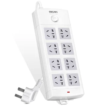 Deli 18211 Socket Wiring Board 8-Combination Hole Strip 3M Socket Double Row Switched-mode Power Supply Protection Patch Board
Deli 18211 Socket Wiring Board 8-Combination Hole Strip 3M Socket Double Row Switched-mode Power Supply Protection Patch Board