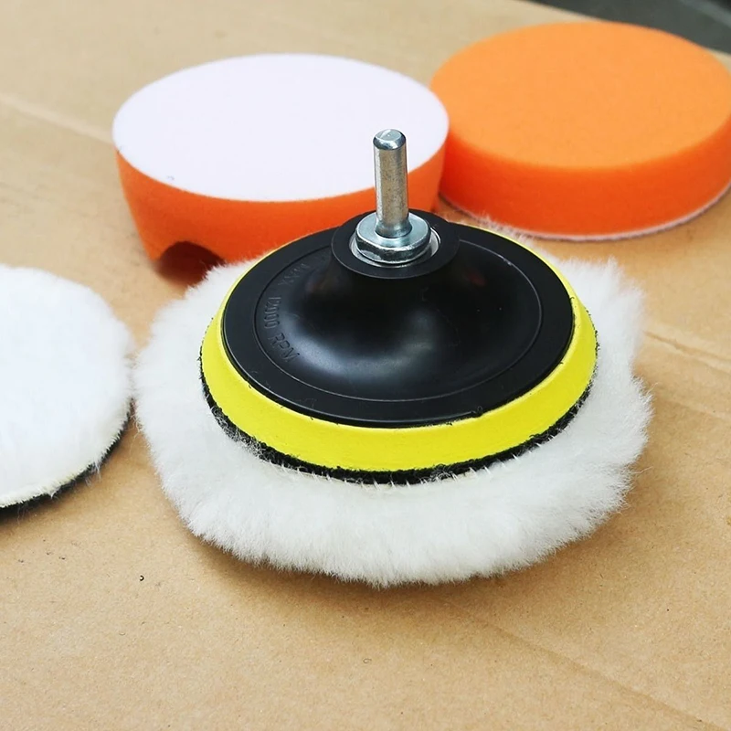 New High Quality Durable 125mm Car Polisher Polishing Pad Wheel Kit Backing Plate 10mm Shank Adapter
New High Quality Durable 125mm Car Polisher Polishing Pad Wheel Kit Backing Plate 10mm Shank Adapter