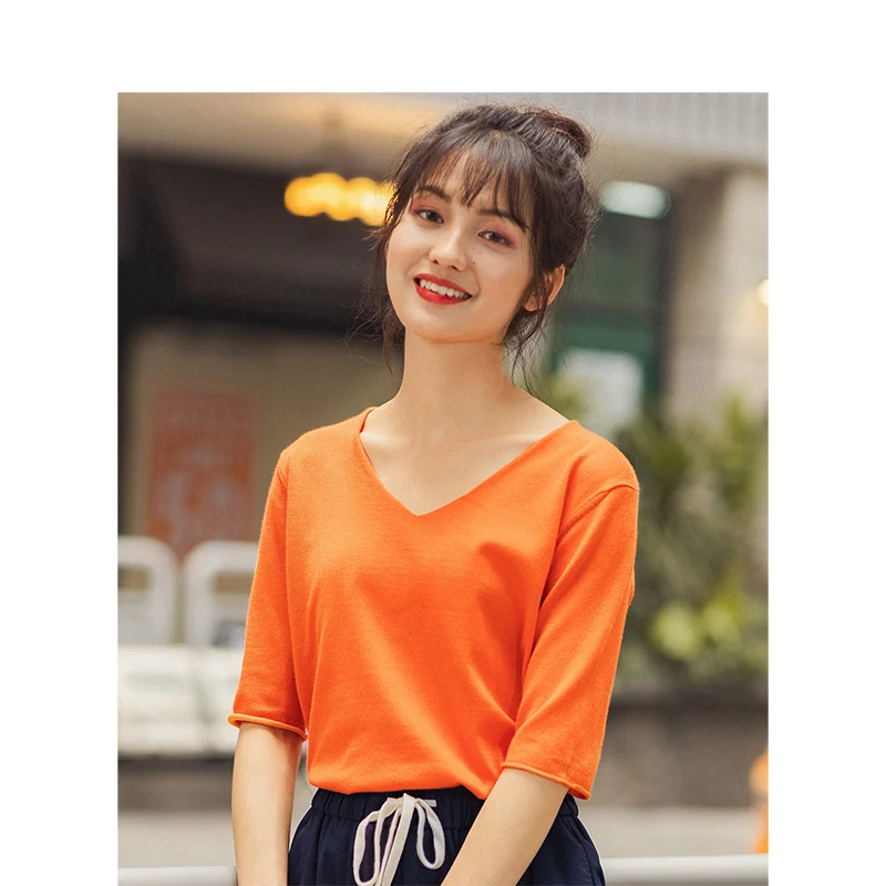 INMAN 2019 Autumn New Arrival Solid V-neck Short Sleeve Minimalism All Matched Elegant intellect Women Sweater
INMAN 2019 Autumn New Arrival Solid V-neck Short Sleeve Minimalism All Matched Elegant intellect Women Sweater