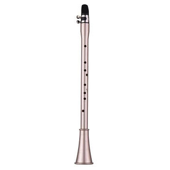 Eb Key Mini Simple Clarinet Sax Compact Clarinet-Saxophone ABS Material Musical Wind Instrument for Beginners with Carry Bag
Eb Key Mini Simple Clarinet Sax Compact Clarinet-Saxophone ABS Material Musical Wind Instrument for Beginners with Carry Bag