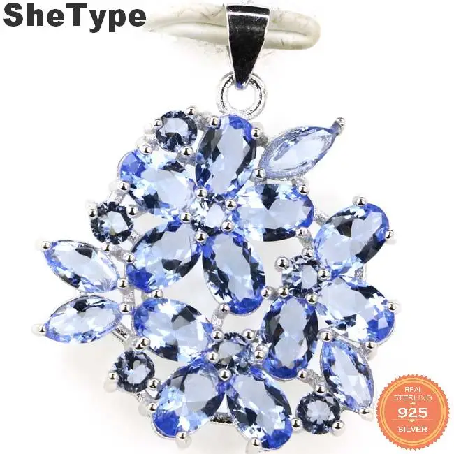 30x26mm Classic Flower Shape 3.6g Pink Kunzite Violet Tanzanite Gift For Woman's Jewelry Making Silver Pendant
30x26mm Classic Flower Shape 3.6g Pink Kunzite Violet Tanzanite Gift For Woman's Jewelry Making Silver Pendant