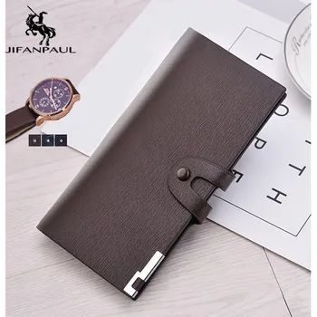 JIFANPAUL 2020 New Men's long wallet fashion mid-length suit bag soft leather wallet men's tide card bag comfortable
JIFANPAUL 2020 New Men's long wallet fashion mid-length suit bag soft leather wallet men's tide card bag comfortable
