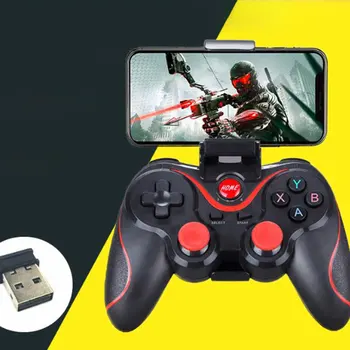 Bluetooth Wireless Gamepad S600 Stb S3Vr Game Controller Joystick For Android IOS Mobile Phones PC Game Handle
Bluetooth Wireless Gamepad S600 Stb S3Vr Game Controller Joystick For Android IOS Mobile Phones PC Game Handle